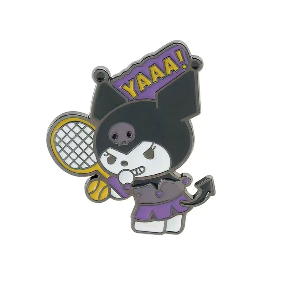 Kuromi Brooch Pin